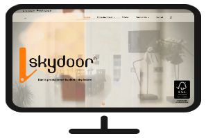Skydoor ny optimeret hjemmeside